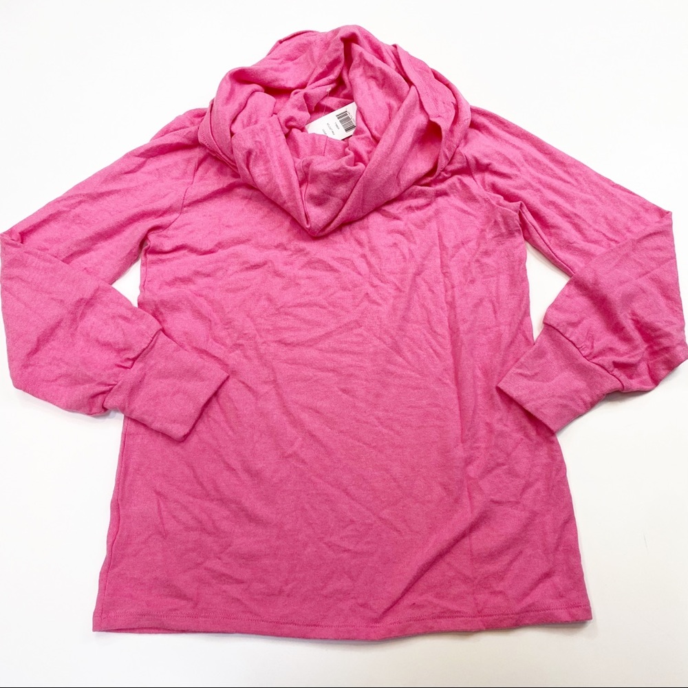 Gibsonlook Cozy Fleece Convertible Neck Sweatshirt - Picture 5 of 9